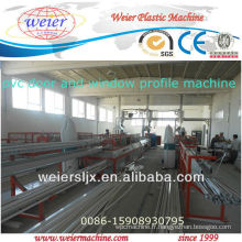 machine de profil de wpc de qingdao pvc / fenêtre et profil de porte de PVC faisant la machine